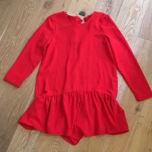 *BRAND NEW* Zara Red Romper with Back Bow Tie